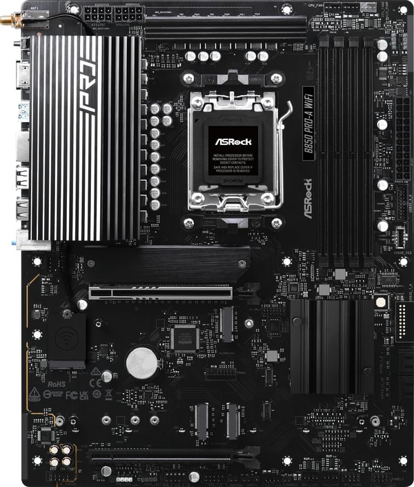 Asrock B850 Pro-A WiFi AMD AM5 ATX-moderkort