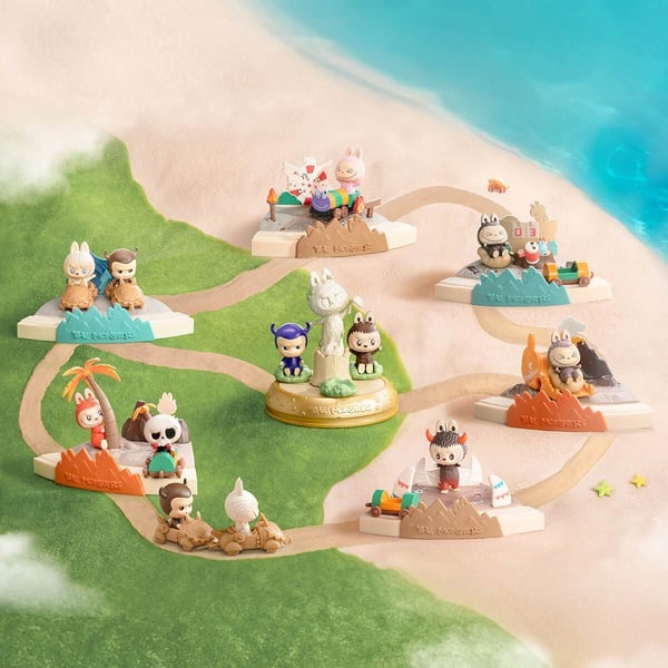 PopMart Labubu The Monsters, Spelset med spelscener Sammelfigur