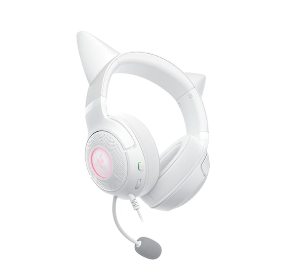 Razer Kraken Kitty V2 gaming-headset, vit
