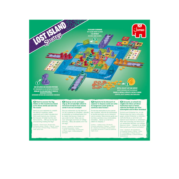 Lost Island Stratego Brädspel
