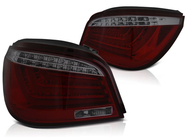 Baglygter BMW E60 07 03-02 07 RØG RØD LED STRIP