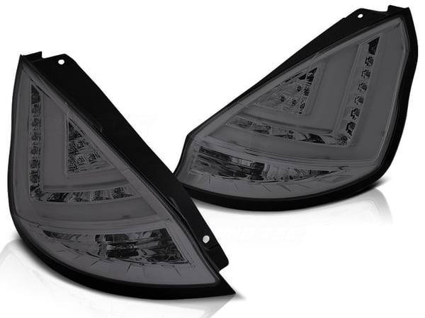 Baglygter FORD FIESTA MK7 08-12 HB RØGET LED STRIP