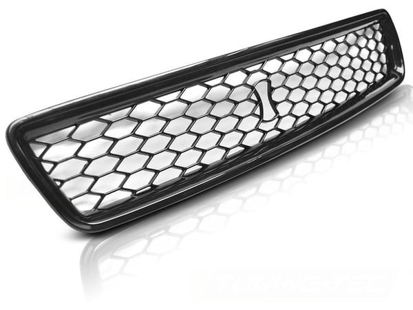 Grill AUDI A4 (B5) RS STYLE 11 94-09 00 SVART