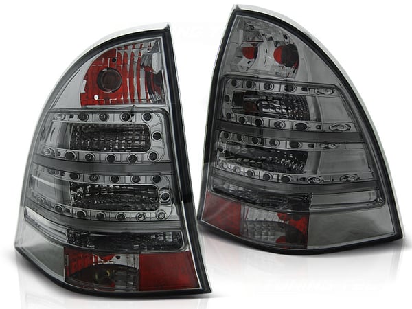 Baglygter MERCEDES C-Klasse W203 Stationcar 00-07 RØG LED