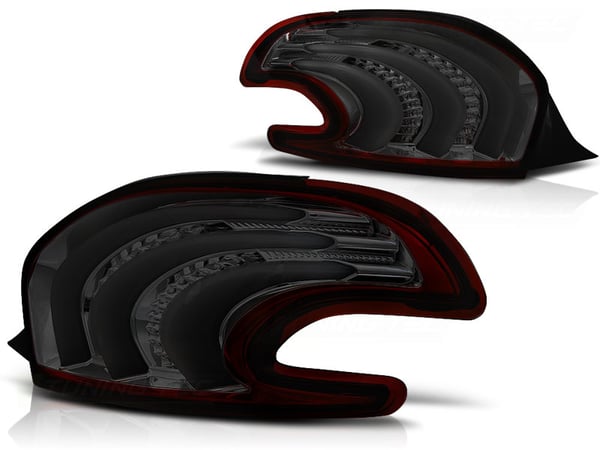 Baglygter PEUGEOT 208 4 12-06 15 RØD RØG LED STRIP