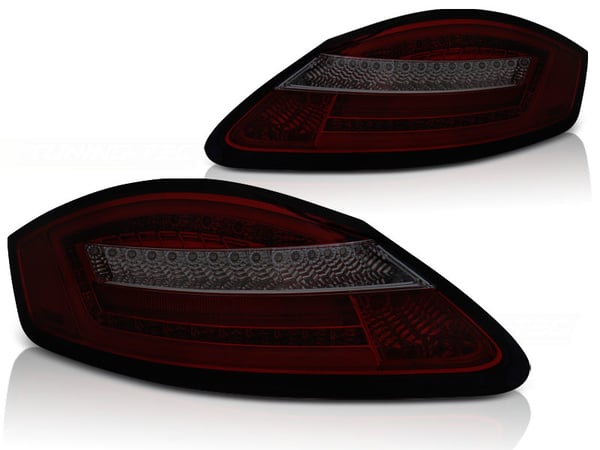 Baglygter PORSCHE BOXSTER 987 / CAYMAN 05-08 RØD RØG SEQ LED