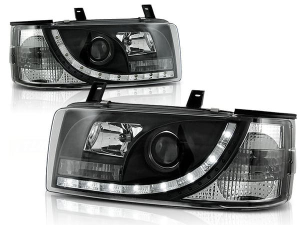 Forlygter med parkeringslys VW T4 90-03 03 TRANSPORTER SORT