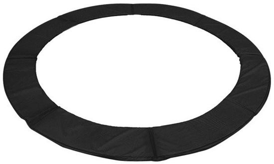 Trampolinkantbeskytter - 244 cm - sort