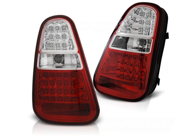Bakljus MINI COOPER R50 /R52 /R53 04-06 RÖD VIT