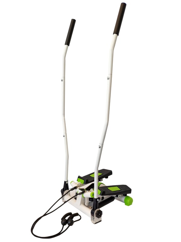 Stepper fitness - twist trainer med elastikbånd