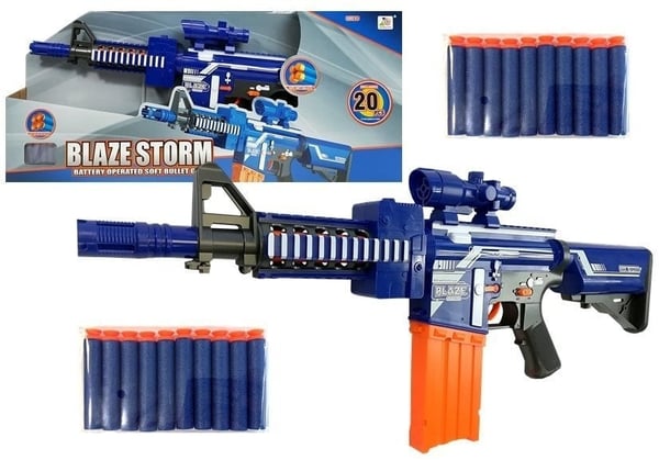 NERF skumpile legetøjsmaskingevær - 20 pile