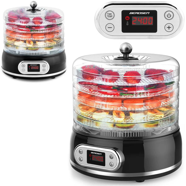 Fødevaredehydrator - 5 lag - 400W - 10L