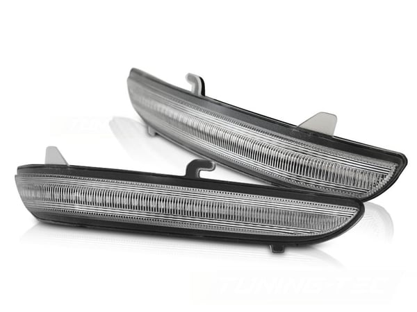 Retningsviserspejl PEUGEOT 208 / 2008 / CITROEN C3 HVID LED