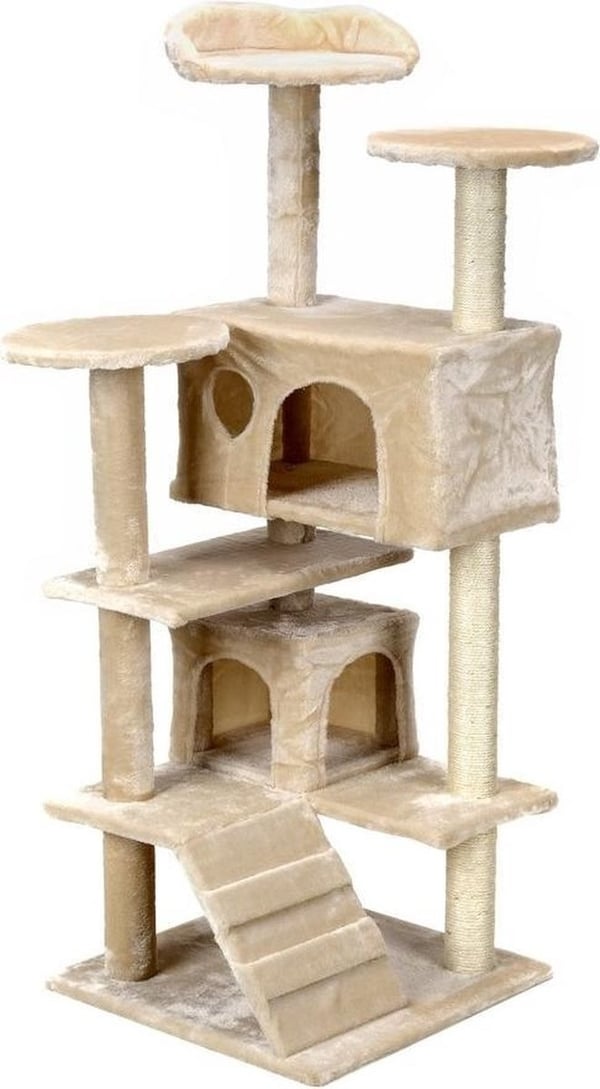 Kradsetræ XXL 131 x 58 x 50 cm beige