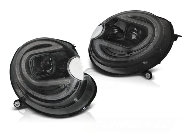 Ajovalot BMW MINI (COOPER) 2006-2014 - MUSTA LED
