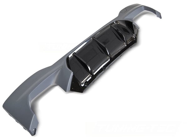 Diffusor bakre stötfångare BMW G30 G31 LCI SPORT STYLE dubbla avgasrör