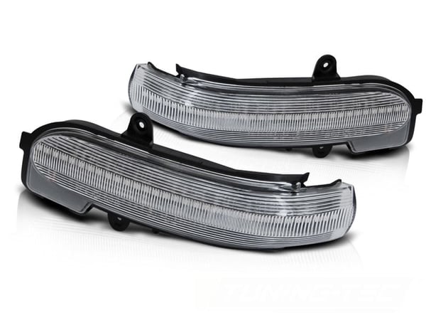Sidespejl blinklys MERCEDES W203 T203 CL203 00-07 HVID
