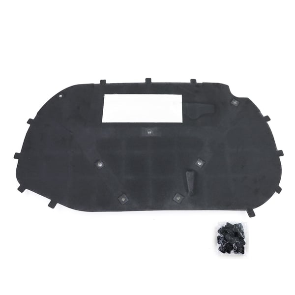 Moottorin konepellin eristematto pidikkeillä VW Scirocco 137 138 08-17