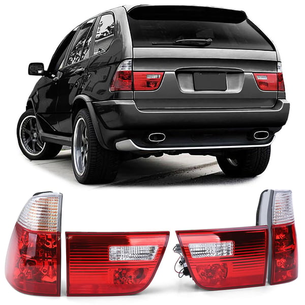 Klare krystalbaglygter til BMW X5 E53 99-03