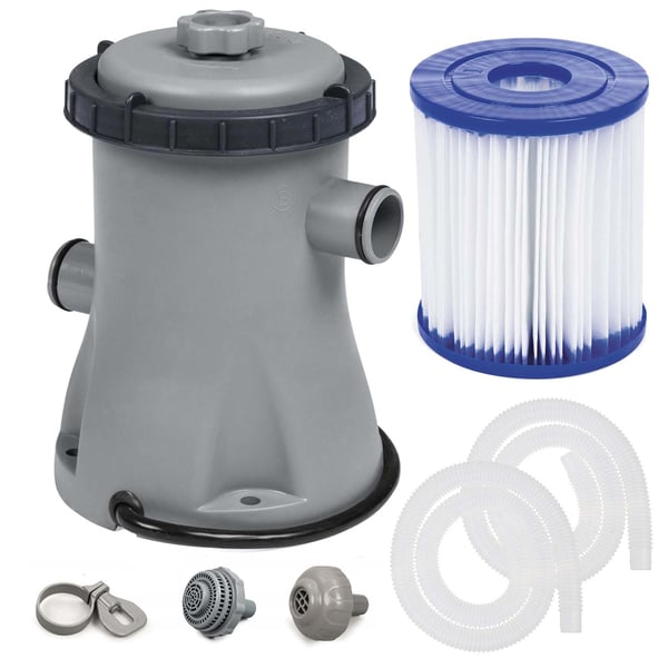 Bestway swimmingpool filterpumpe - 1249L i timen - 32mm tilslutning