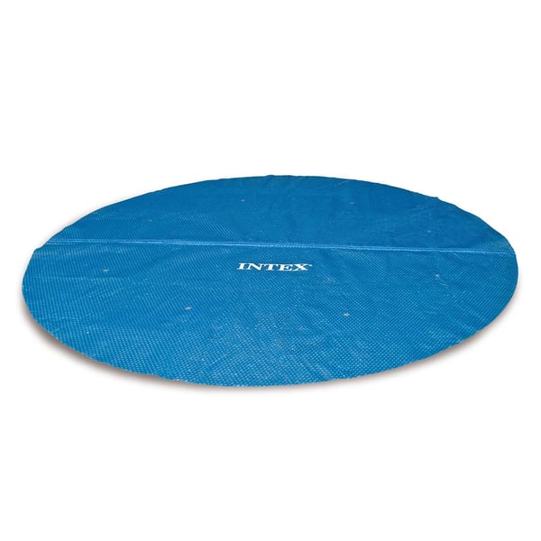Intex - poolovertræk - til runde pools - diameter 470cm - 150g/m2 - Sølv