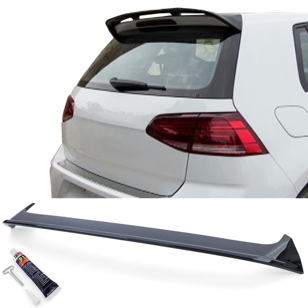 Takaspoileri - VW Golf 7 Sedan 13-20 - Kiiltävä musta - Urheilullinen muotoilu
