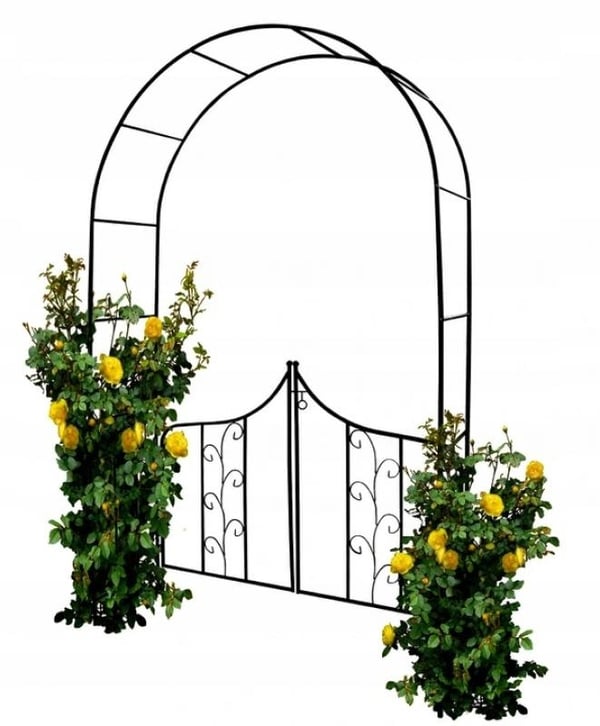 Garden Line - Metal Rosenbue - Stabil - 138x40x240 cm