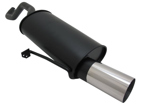 Sportsudstødning - Renault Clio III (BR0/CR0) 06/2005-2013 - RL-Design 90mm rustfri stålhalerør