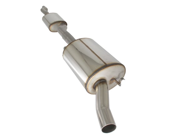 Sportsudstødning - til VW Golf 2 Country 1.8 98 hk - Rustfrit stål - 1x60 mm