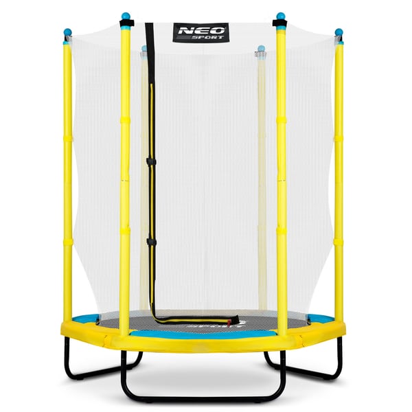 Børnetrampolin 140 cm - 4,5 fod - Gul Grøn