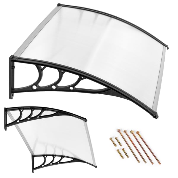 Baldakin - dørbaldakin - polycarbonat - 75 x 150 x 23 cm