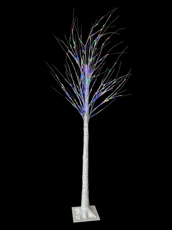 Keinotekoinen puu LED-valoilla 180 cm - 8 valotilaa - Koristepuu