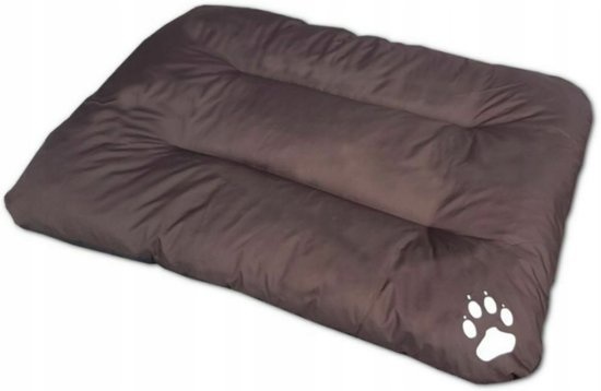 Ylellinen koiran tyyny XXL - 115 x 80 cm - vettä hylkivä - ruskea - koiran tyyny - koiran makuualusta - iso koira
