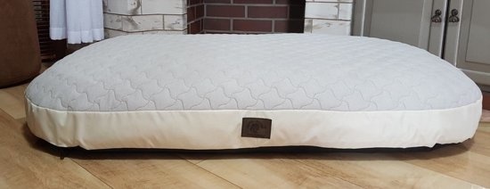 XXL hundeseng af kunstlæder - hundepude hundesofa katteseng hundekurv - vandtæt 130 x 80 cm