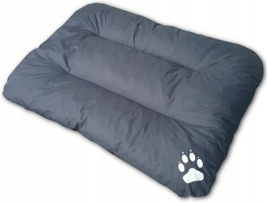 Ylellinen koiran tyyny XXL - 115 x 80 cm - vettä hylkivä - grafiitti - koiran tyyny - koiran makuualusta - iso koira