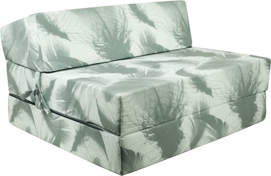 Kokoontaitettava patja - Pestävä päällinen - 200cm x 90cm x 15cm - Luomu