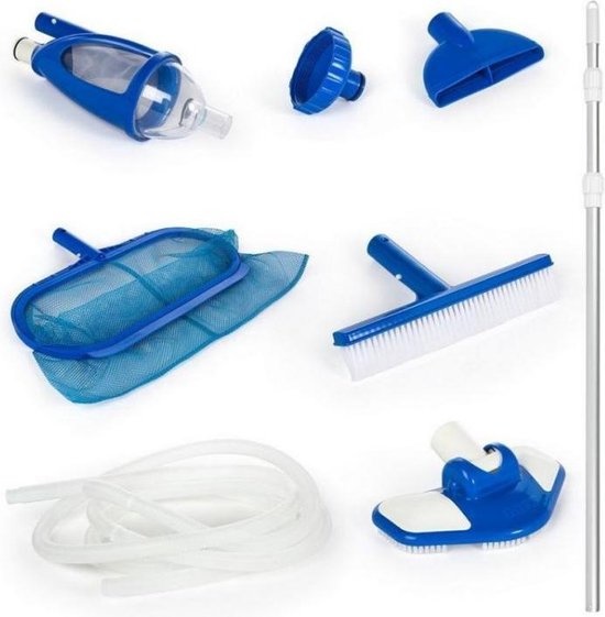 Intex Deluxe Poolrengøringssæt - Havslange Tilbehør