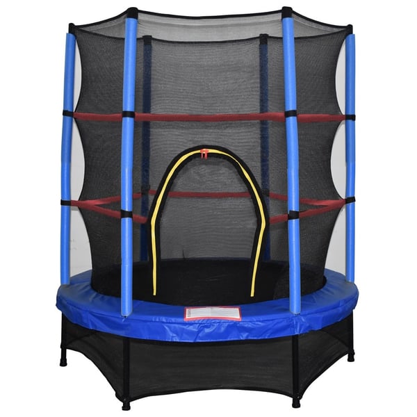 Trampolin - blå - 140 cm