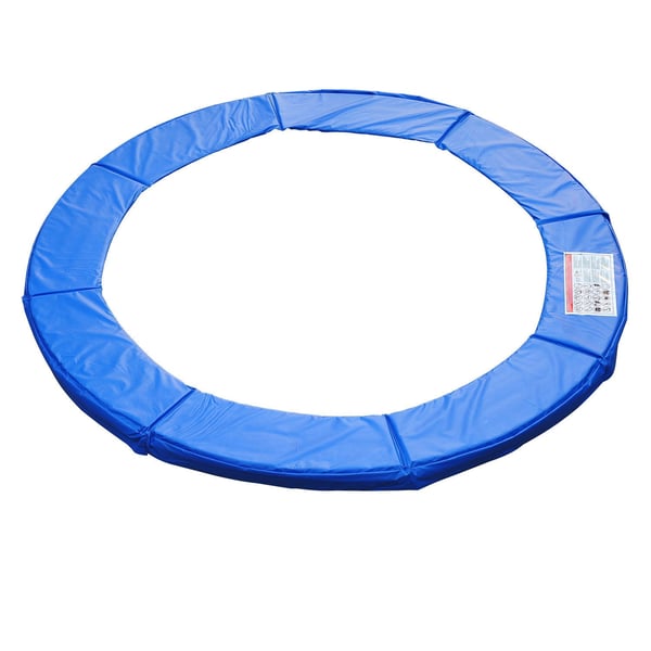 Trampolinkantafdækning 366 blå kantpude