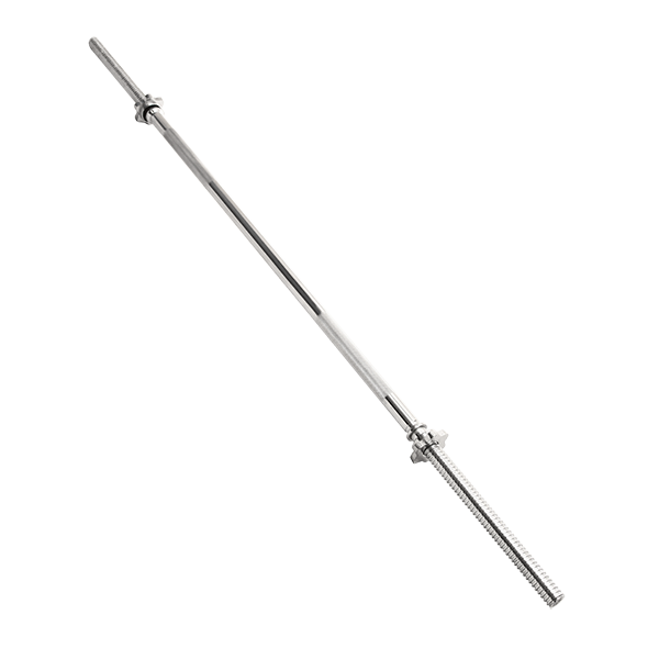 Skivstång - 25 mm - rak - med skruvklämma - 165 cm