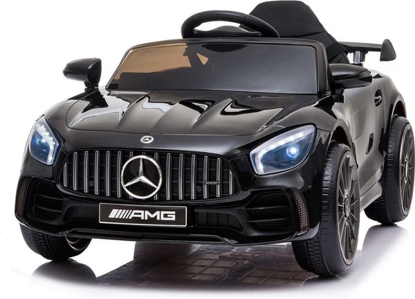 Sähköinen lastenauto - Mercedes GTR AMG - 2x25W - musta
