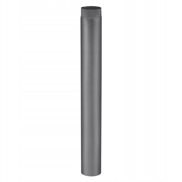 Uuniputki - savupiippu - teräs - Ø 120 mm - 100 cm - musta Uuniputki - savupiippu - teräs - Ø 120 mm - 100 cm - musta