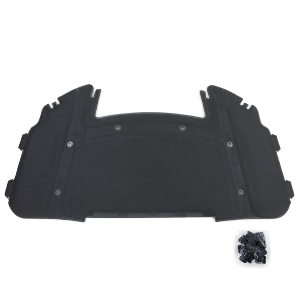 BMW 3 Serie E90/E91/E92/E93 Motorhjelmsisolering - Sort, OE 5148 7059 260, Forbedrer kørekomfort & Reducerer motorglyd