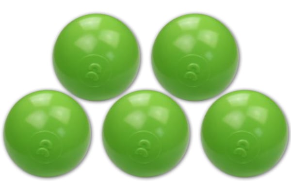 Pallomeren pallot vihreät (70mm) 500 kappaletta
