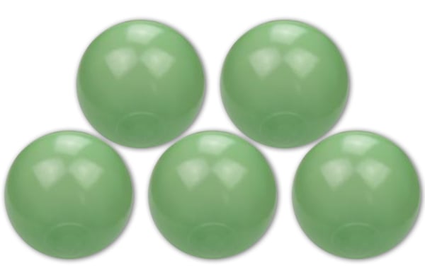 Pallomeren pallot jade (70mm) 500 kappaletta