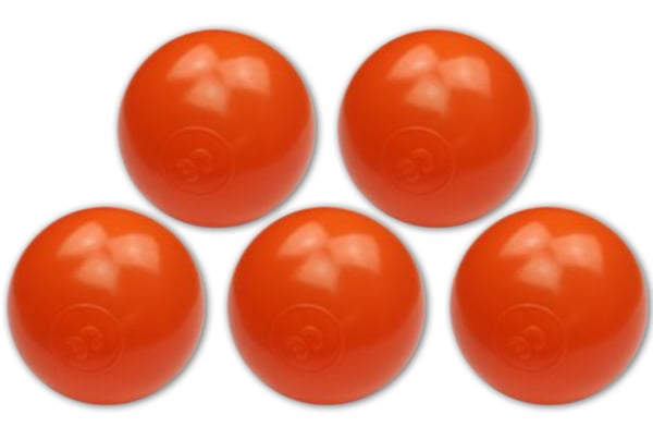 Pallomeren pallot oranssi (70mm) 300 kpl:n setti