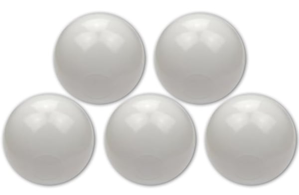 Valkoiset pallomeripallot (70mm) 300 kappaletta