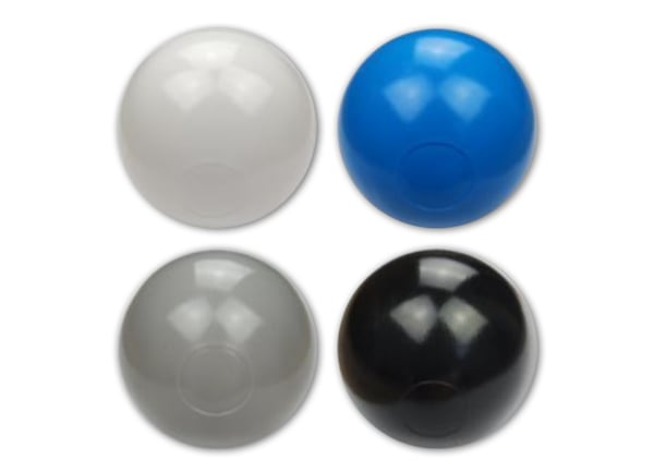 Pallomeren pallot 300 kpl 7cm, valkoinen, sininen, harmaa, musta