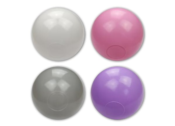 Pallomeren pallot 300 kpl 7cm, valkoinen, pinkki, harmaa, violetti