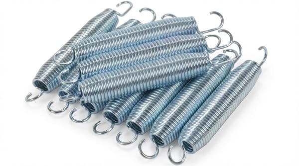 Trampolinfjedre 16,5 cm (72 stk.)